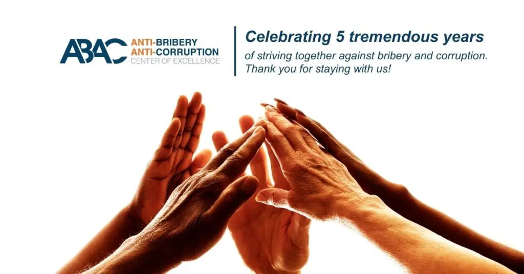 ABAC™ celebrates five years of battle against bribery and corruption