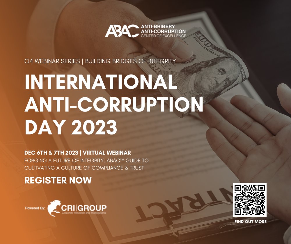 ABAC International Anti-Corruption Day 2023 Q4 Webinar Series - ABAC™ Event